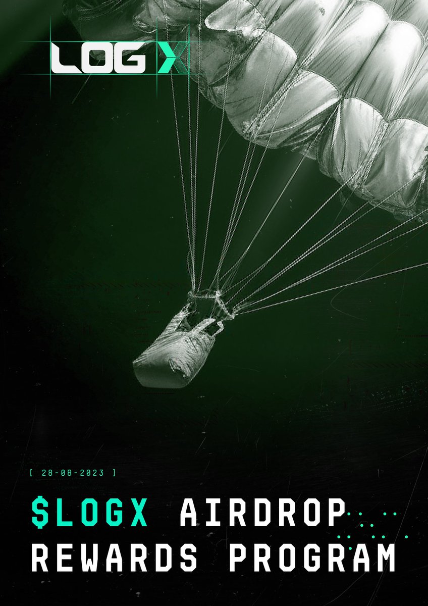 Launching $LOGX Airdrop Rewards Program! 🪂