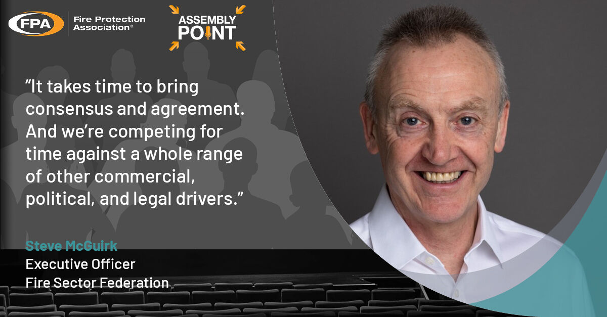 TheFPA_UK's tweet photo. Don't miss the latest episode of Assembly Point podcast!

Listen now: https://t.co/PZvggMRvCb

#AssemblyPoint #FireSafety #FireProtection #FPA https://t.co/IoilnLkw47