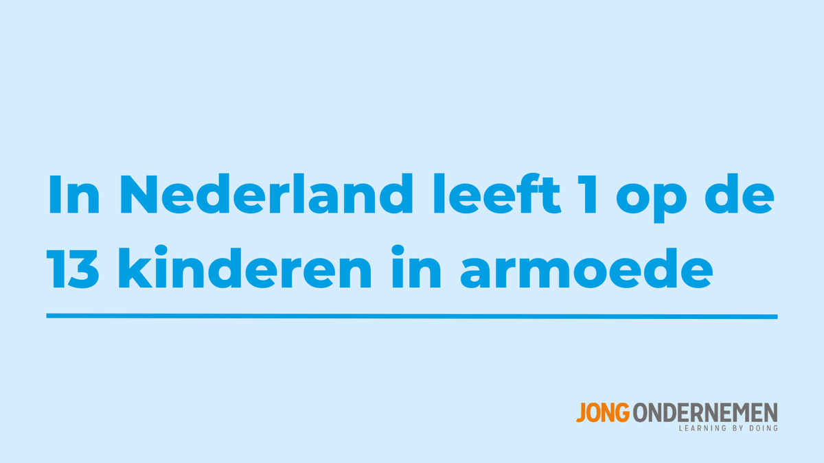Jong_Ondernemen's tweet photo. Bied Ieder Kind Gelijke Kansen! 🌟 251K kinderen leven in armoede in Nederland. 1 op 13 volgens @UNICEF. Niet ieder kind heeft dezelfde kans op onderwijs. Samen met SKB en partners zetten we ons in voor echte gelijke kansen. #GelijkeKansen #OnderwijsVoorIedereen #JongOndernemen https://t.co/lHcAhGHTPy