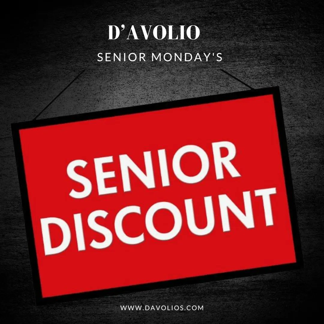 DAvolios's tweet photo. If you're 55+ , today is your day to shop!! Save 10% in our retail stores. Not valid with any other discounts. Not valid in restaurants.

#davolio #yum #whatsfordinner #foodie #italian #davolioskitchen #oliveoil #vinegar https://t.co/87ntx9u0C9