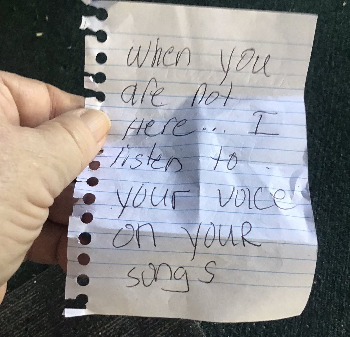 LunaticFriend2's tweet image. I came home from the road to a little notes all over the house. Good to know that my wife misses me when I’m gone. All this time I thought I was giving her a reprieve 😂 #MusicNotes