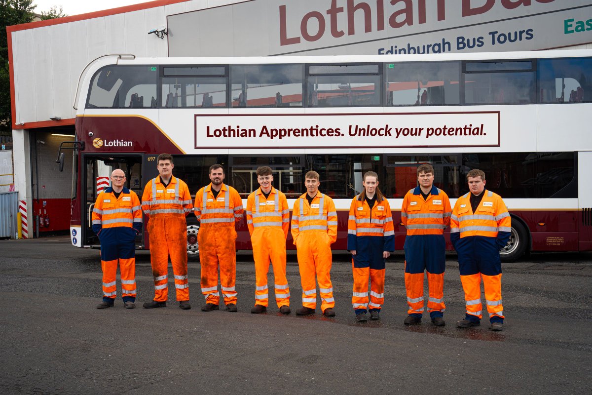 Say hello to Lothian’s next generation of mechanics! 👋

We’re thrilled to welcome our new Engineering Apprentices as they embark on an exciting journey with the Lothian family.

We’re delighted to have you onboard with us! 🚌

👉 ow.ly/FIG150PEYC3

#UnlockingPotential