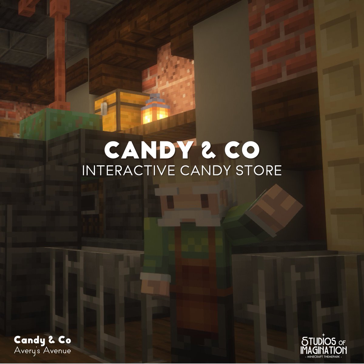 Create your own candy!🍬

Visit Co Caramel at his candy store soon to buy and/ or create your own kind of candy!

💬 Join our Discord server! studiosofimagination.net/discord