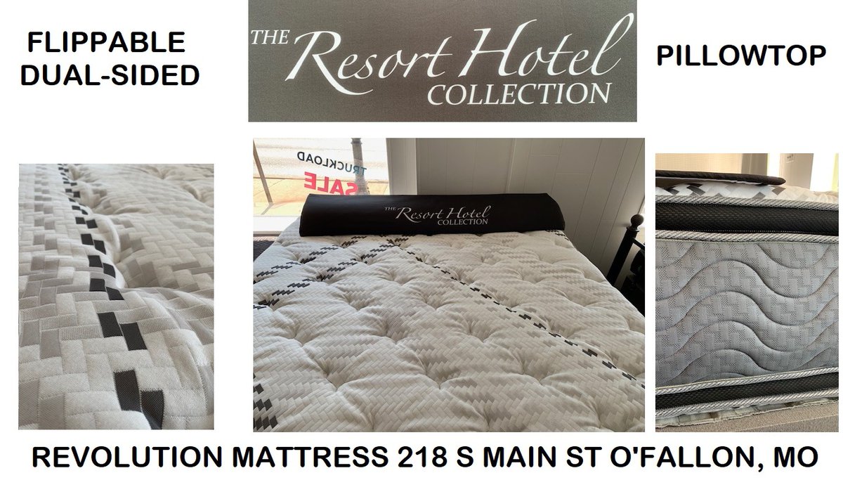 revmattress's tweet image. Luxury Resort Hotel #Flippable #Mattress
Stop by #RevolutionMattress and experience the Newest addition to our Showroom
Sleep on the Same #Mattress at #LuxuryResorts 
Choose between
*A Dual Sided Luxurious Pillowtop or
*A Dual Sided Plush Mattress 
#resortmattress #shoplocal
