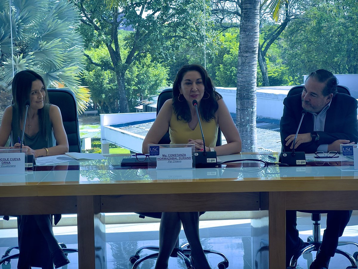 usantiagodecali's tweet photo. ¡Inicia la agenda del CLAEP en la USC!

Los pares académicos internacionales se reúnen con los directivos de nuestra Universidad en la sala de rectores Simón Bolívar.

#CLAEPenlaUSC #CLAEP2023 #USC #OrgulloUSC https://t.co/d91diYxvvz