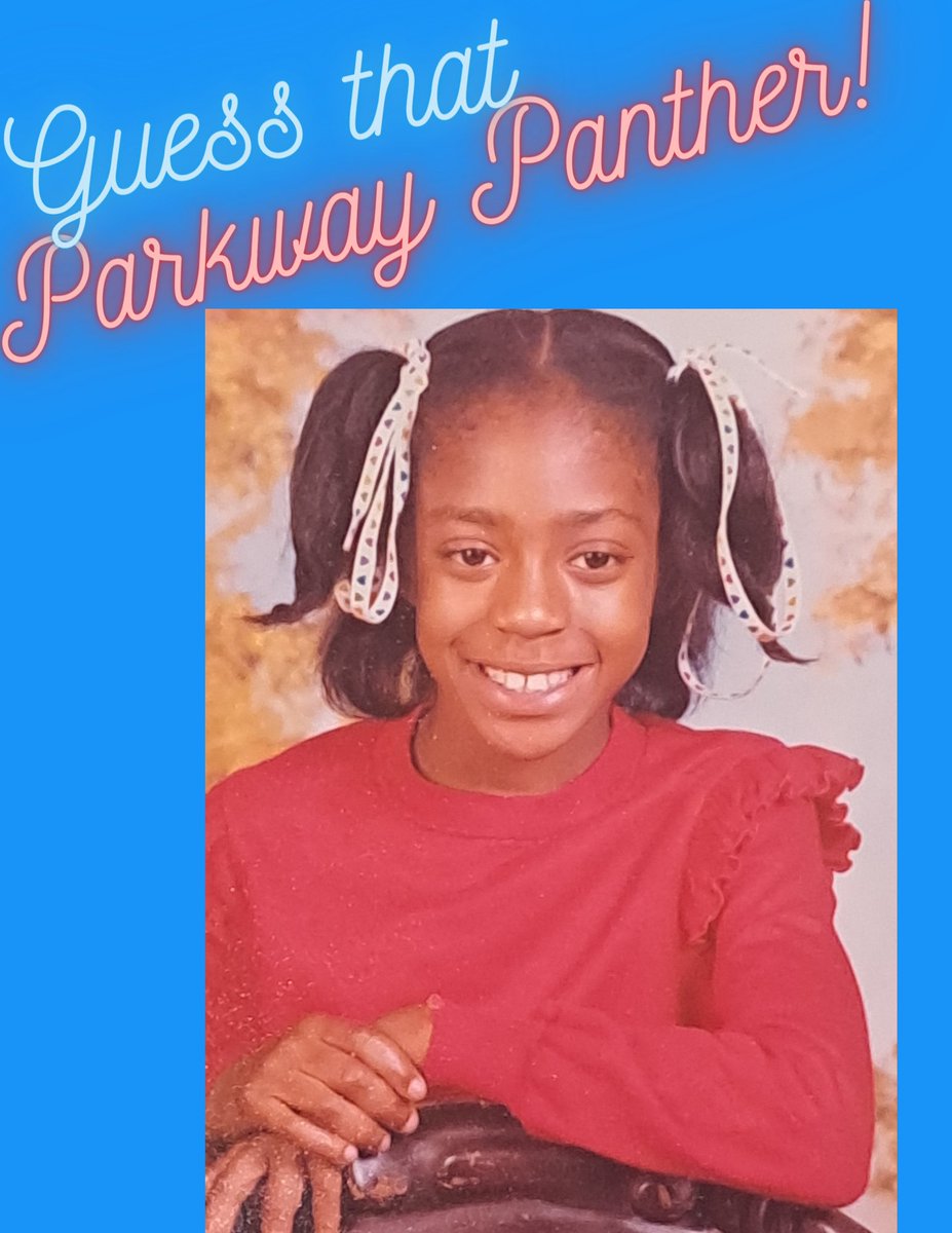 Its time to play GUESS THAT PARKWAY PANTHER!
Teachers and Parkway staff have submitted Middle School pictures.
Starting  today we will post a Parkway Panther and you have to guess who that Panther is.
Comment who you think this panther is.
#stillwinningineverything
#PanthersPride
