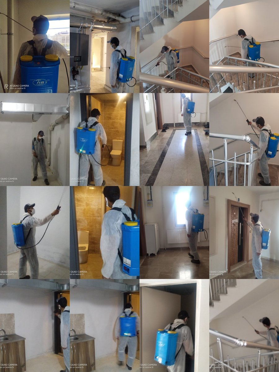 Belirlenen program dahilinde gerekli görülen bloklarda ortak alan ilaçlamalarımız devam devam etmektedir.