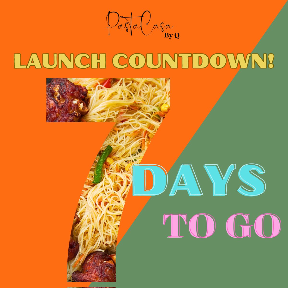 Pastacasa_ng's tweet photo. WE LAUNCH IN 7 DAYS ✨
. 
. 
Watch this Space ✨ 🍝 
. 
. 

#PastaCasaNG #PastaCasaByQ #pasta #pastalover #spaghetti  #lunch  #dinner #takeout #delivery  #asabapastaseller #asababusiness  #onitshapastaseller  #southeastpastaseller #awkapastaseller 
#AsabaTwitterCommunity https://t.co/mkrPU060lr