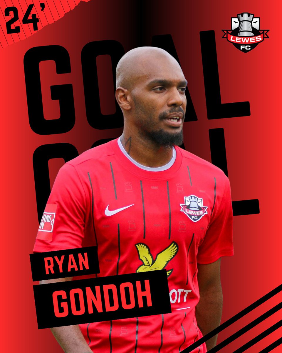 Gondoh scored to bring us level at 1-1 on the 24th minute.