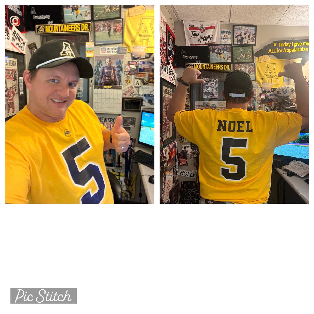 AppStateAlum05's tweet photo. 5 more days until @AppState_FB returns! @HouseUnited2 @NNoel_2 @appstatesports @AdamBWitten #AppStateNation #AppState4Life @reggiefhillgma1 @ASUTomNerad @App_Superman @TheRealSpin4You @AppAlumni @lukecombs https://t.co/0cU4iLzawU