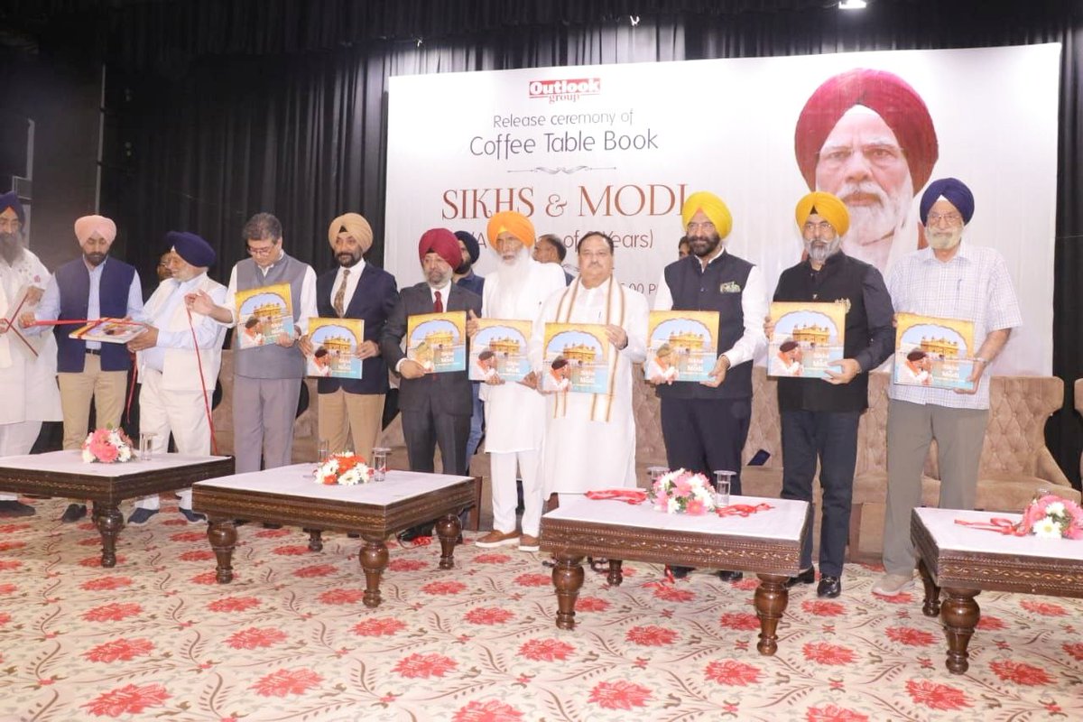 hskalka's tweet photo. It was a delight to attend the release ceremony of Coffee Table Book titled - "Sikhs & Modi (Journey of 9 years), inaugurated by Shri J.P. Nadda Ji (President, BJP) at Auditorium, NDMC Convention Centre, Connaught Place, New Delhi

I sincerely thank S. Manjinder Singh Sirsa Ji for the invite.

The Book talks about the good work done under Shri Narendra Modi Ji’s leadership for the Sikh community, especially new policies, initiatives & endeavours, positively impacting the lives of the Sikhs across India.

#sikhism #Sikhs #sikhsandmodi 
@JPNadda @mssirsa #booklaunch #sikhsinindia #NarendraModi