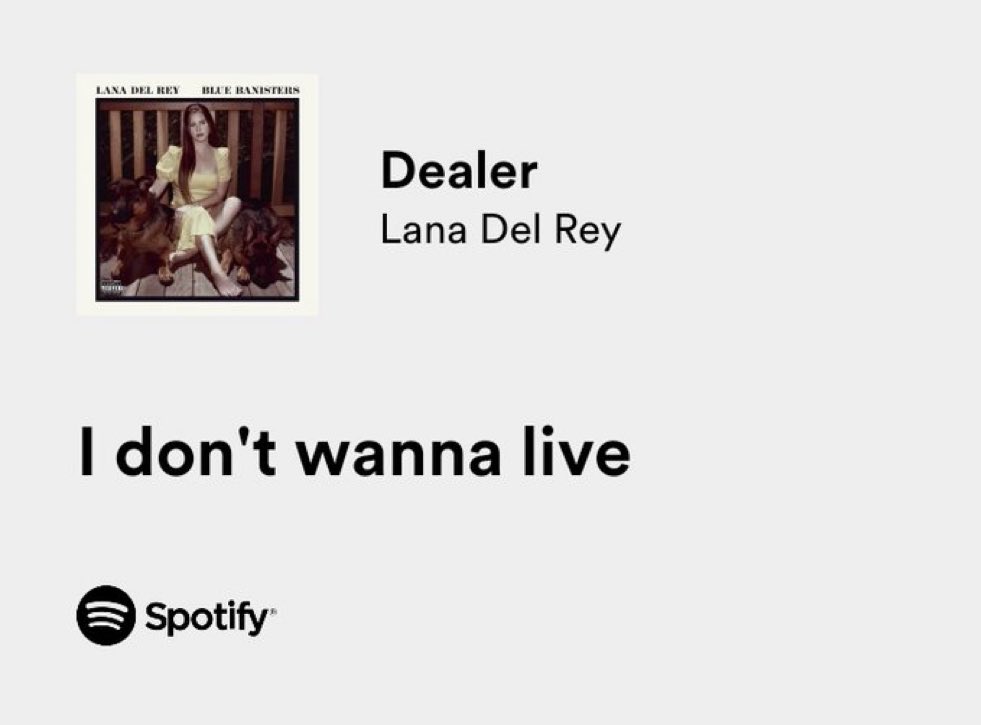 lana del rey - dealer (2021)