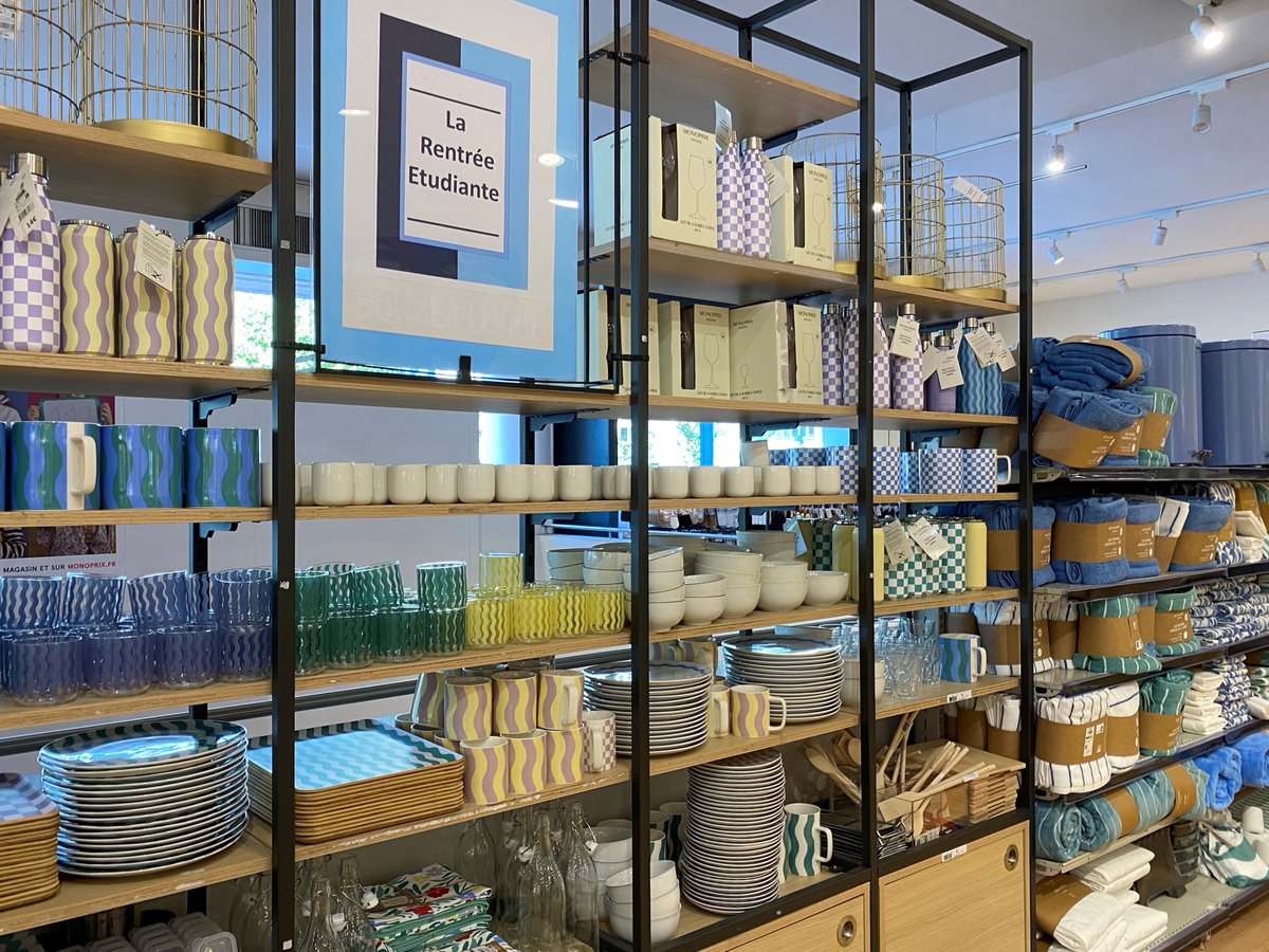 A vos marques, prêts, rentrée ! 🎒
Pour la rentrée #étudiante ou #rentréescolaire, Monoprix propose à ses clients de nombreuses offres de rentrée. Retrouvez nos fournitures scolaires et articles de bureau de qualité et à prix accessibles, en magasin et sur monoprix.fr
