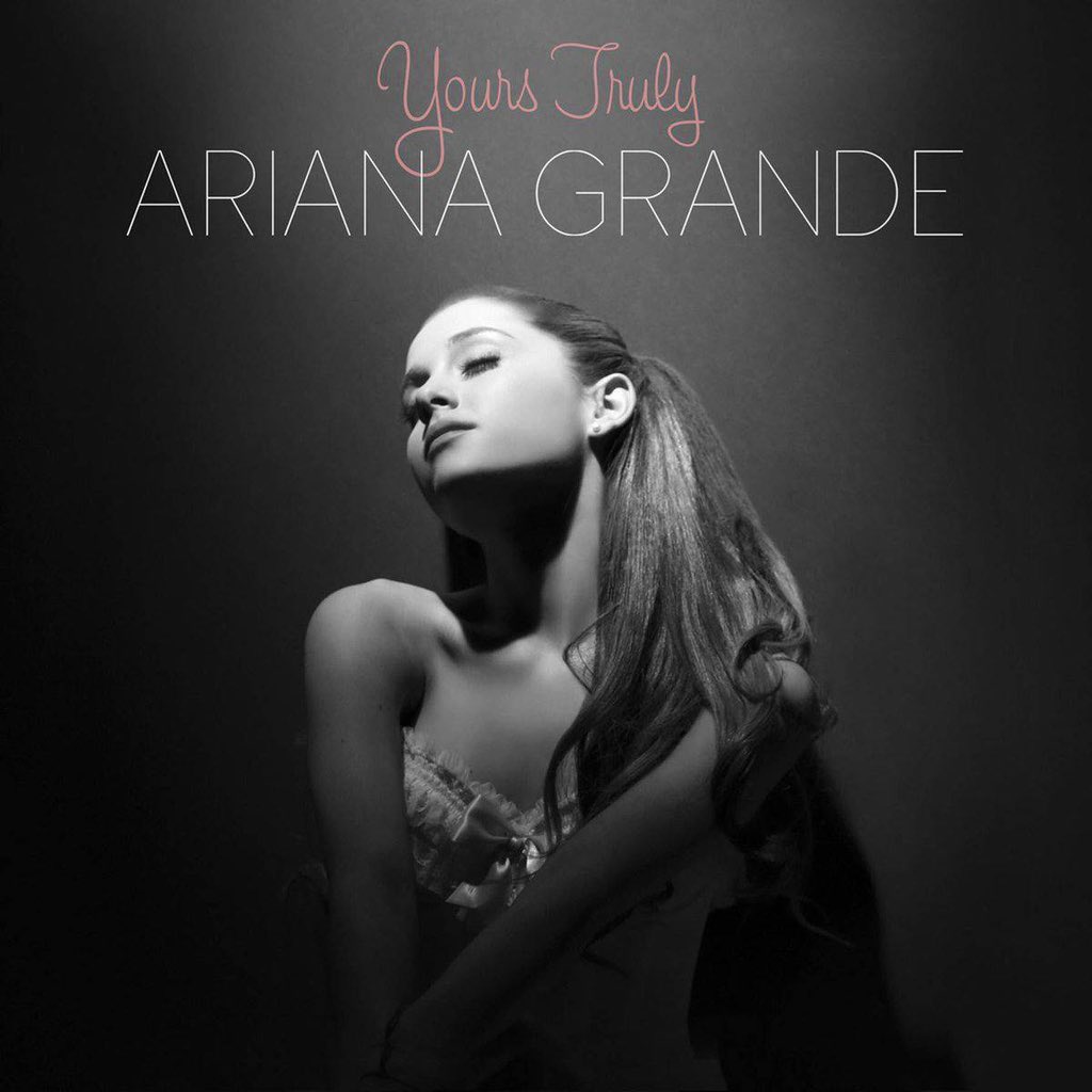PopCrave's tweet photo. Ariana Grande reveals that her song "Tattooed Heart" was entirely self-written in her bedroom at age 17. https://t.co/huFECfAq1a