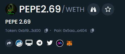 PEPE 2.69 tweet media