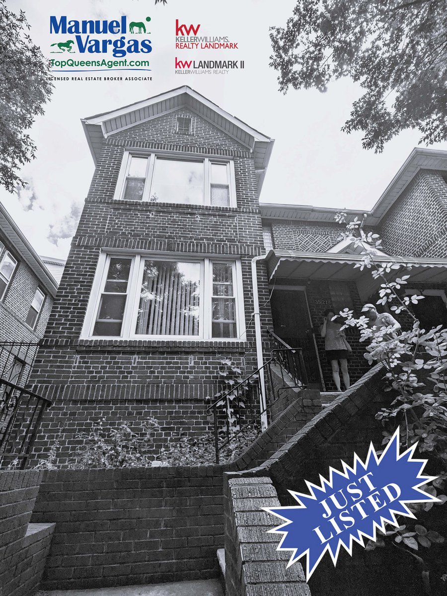 TopQueensAgent's tweet image. #Justlisted #comingsoon XL extralarge legal #2family solid  brick in #JacksonHeights , just 2 blocks to 7 train station. Total 8 bedrooms, 3 bathrooms, finished basement, semifinished attic, 2 car garage and 2 car driveway.  Building size 22x65, lot size 24.4x100/ 917-559-2002.