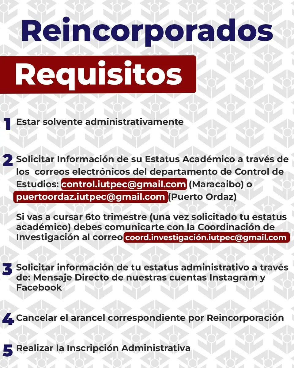 SomosIUTPEC's tweet photo. El lunes 11 de septiembre inician las clases.

En #IUTPEC te esperamos para orientarte y puedas formar parte de nuestra comunidad #IUTPECISTA 🙌

¡Somos tú mejor opción!

¡40 años formando futuro!|

#TSU #OfertaEducativa #Maracaibo #PuertoOrdaz #Zulia #Venezuela https://t.co/wvReZ23y5s