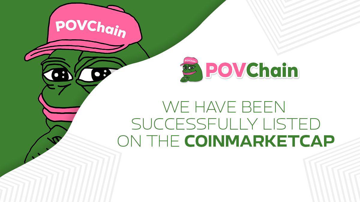 📌 Remembering that we are listed on CoinMarketCap! A bull bomb can come at any time! We are working to bring great news to you all! 🐸

coinmarketcap.com/currencies/pov…