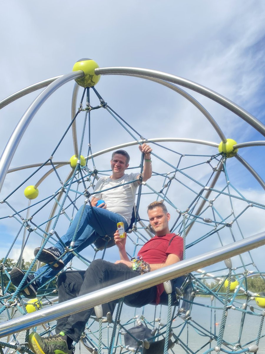BadToxic's tweet photo. More from the #beach behind the #Mysteryland #musicFestival #mainStage before attending the second day.

#playGround #Strand #sand #lake #See #climbing #Klettern #climbingNet @Mysteryland #festival #Musikfestival #party #nice #Hoofddorp #Amsterdam #Holland #Netherlands https://t.co/cqAeVMQjE4