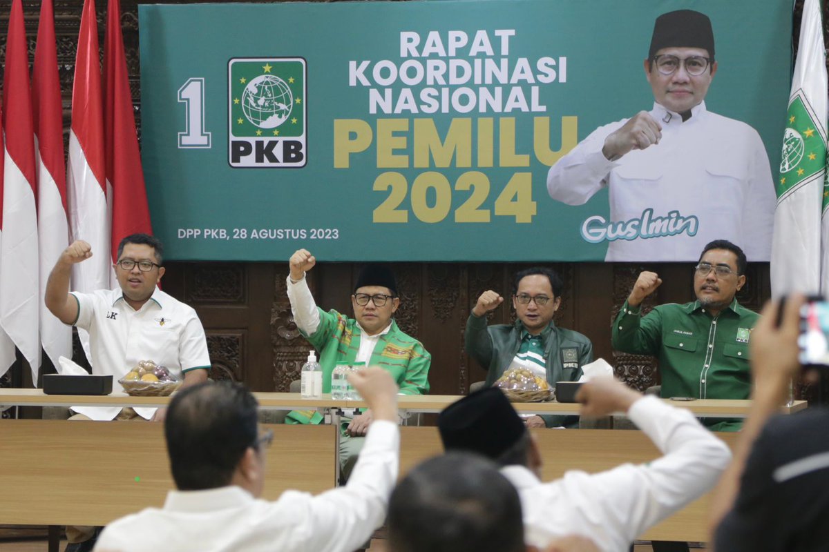 PkbSumbar's tweet photo. Rapat Koordinasi Nasional 
Pemilu 2024
Partai Kebangkitan Bangsa

@dpp_pkb @cakiminow @emhasanuddin 

#pkbsumbarmenang2024 
#pkbmenangpemilu2024 https://t.co/7nb0PvdUmc