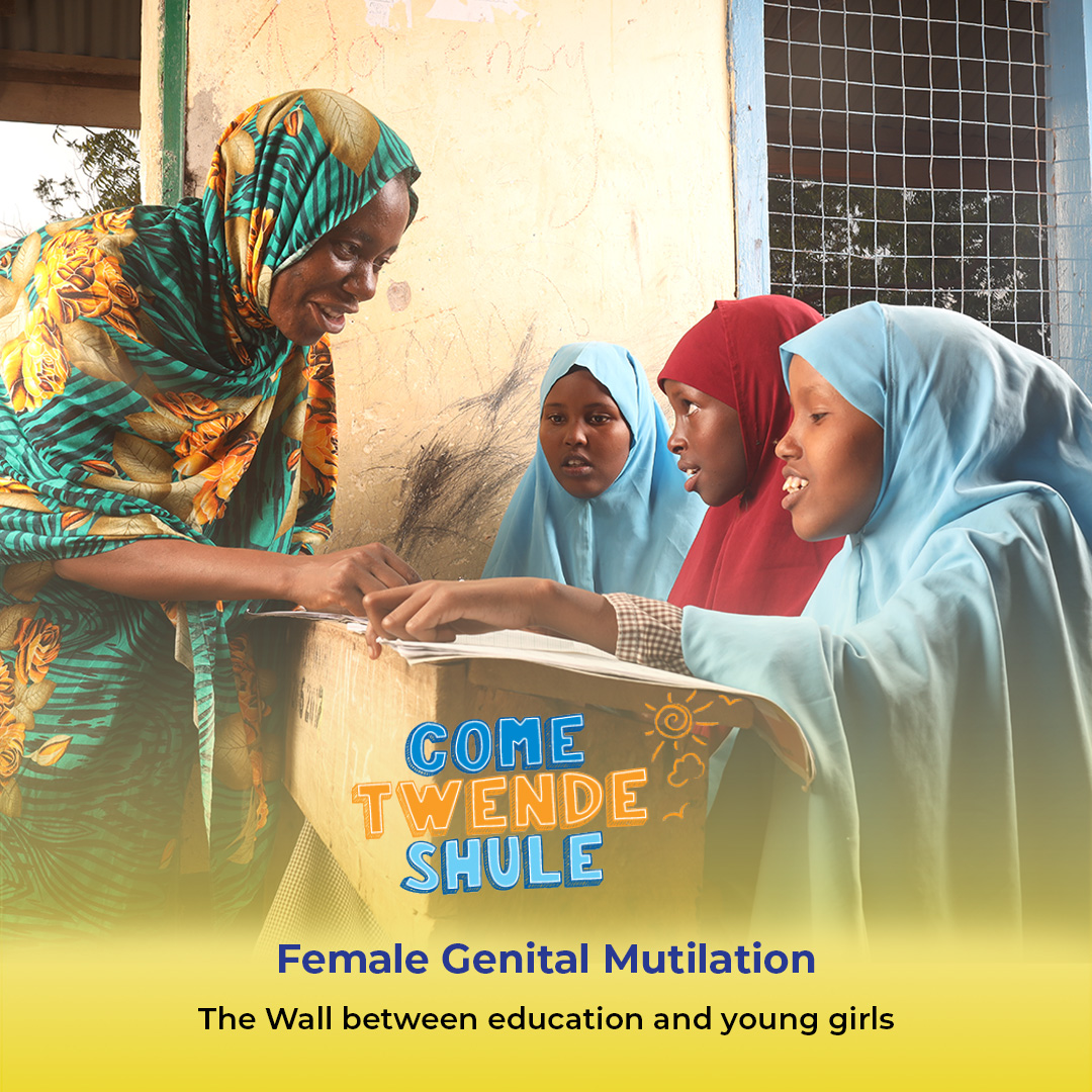 They say that education is the key, yet many young
girls are out of #school due to
#FemaleGenitalMutilation.

@UNICEFKenya has partnered with us and other
organizations to help get the affected back in class.
Join us on #MakalaYaTumaini radios show for more
details.