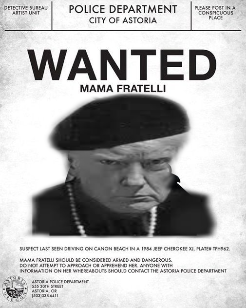 WonderOfWolves's tweet image. Most Wanted, call the Goonies!
#trump #TrumpMugShot