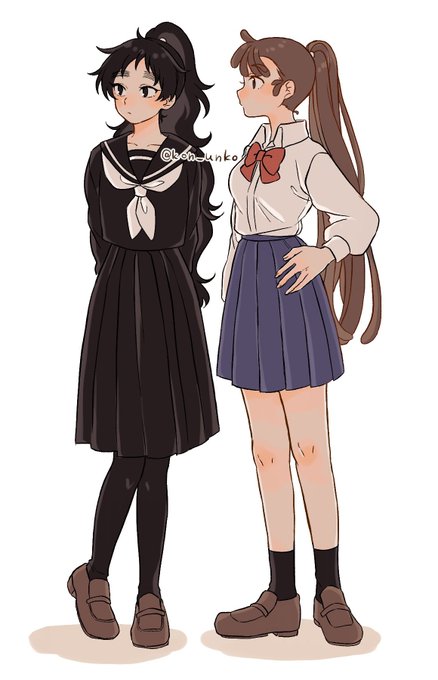 「black skirt genderswap (mtf)」 illustration images(Latest)