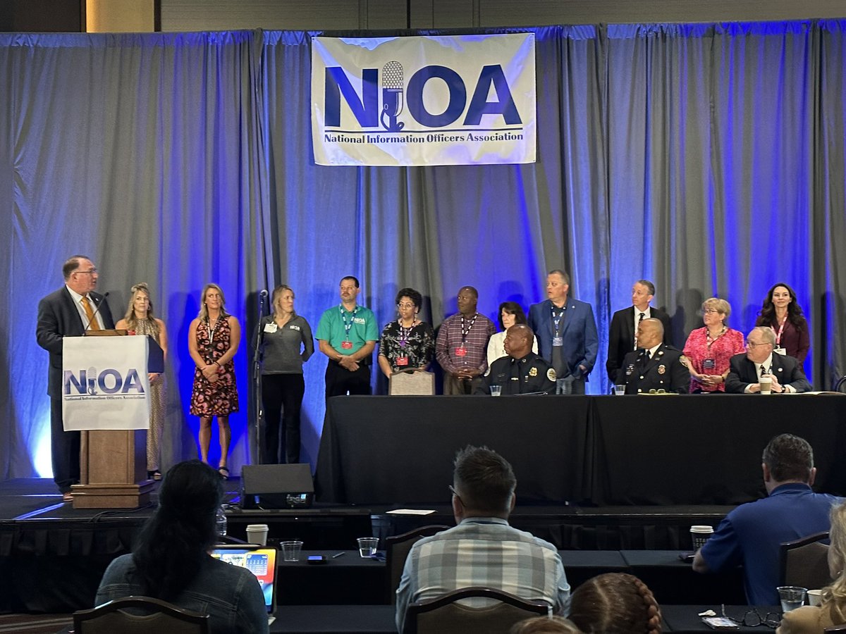 We want to thank our current 2022-2023 Board of Directors: President @JPackPIO, Vice President @PIOREV1, Immediate Past President @cooktx, Secretary @annamhuffman, Past President’s Liaison @mhboenig, & Executive Director Lisa McNeal #NIOA2023