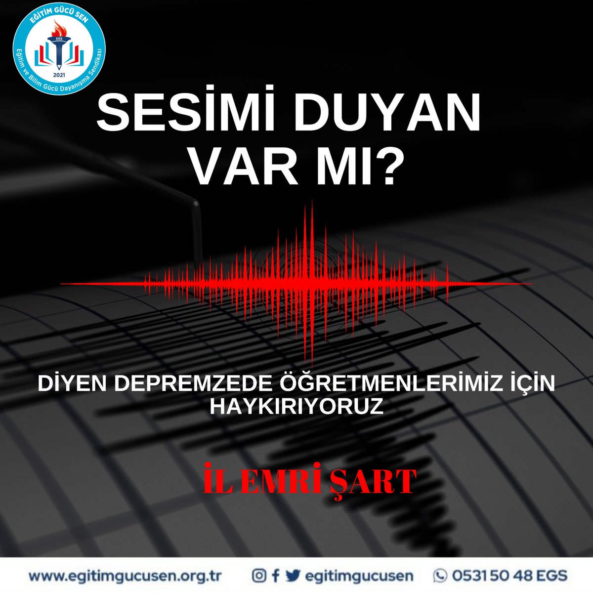 Milli Eğitim Bakanlığı öğretmeninin sesini duymalı. Eş durumu, can güvenliği, sağlık, deprem..
Bunlar yeterli mazerettir. İl emri istek değil ihtiyaçtır. Öğretmenlerimiz yeni egitim öğretim yılına motivasyonu yüksek başlasın.
<a href="/Yusuf__Tekin/">Yusuf Tekin</a>
<a href="/tcmeb/">Millî Eğitim Bakanlığı</a>
#TekYolilEmri