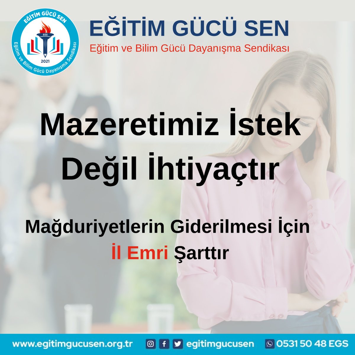 oguzozat's tweet photo. Milli Eğitim Bakanlığı öğretmeninin sesini duymalı. Eş durumu, can güvenliği, sağlık, deprem..
Bunlar yeterli mazerettir. İl emri istek değil ihtiyaçtır. Öğretmenlerimiz yeni egitim öğretim yılına motivasyonu yüksek başlasın.
@Yusuf__Tekin
@tcmeb
#TekYolilEmri https://t.co/jxP7woIciB