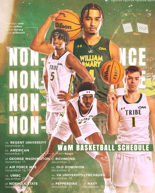 William & Mary Tribe Men's Basketball (@wmtribembb) on Twitter photo ๐ผ๐๐ฟ ๐ฎ๐ฌ๐ฎ๐ฏ-๐ฎ๐ฐ ๐ป๐ผ๐ป-๐ฐ๐ผ๐ป๐ณ๐ฒ๐ฟ๐ฒ๐ป๐ฐ๐ฒ ๐๐ฐ๐ต๐ฒ๐ฑ๐๐น๐ฒ ๐ถ๐ ๐ฟ๐ฒ๐ฎ๐ฑ๐ โ ๐ฝ๐น๐ฎ๐ป ๐ฎ๐ค๐ช๐ง ๐๐ฐ๐ต๐ฒ๐ฑ๐๐น๐ฒ ๐ฎ๐ฐ๐ฐ๐ผ๐ฟ๐ฑ๐ถ๐ป๐ด๐น๐
๐ฐ โ go.wm.edu/T00VDn
#GoTribe ๐ผ๐๐ฟ ๐ฎ๐ฌ๐ฎ๐ฏ-๐ฎ๐ฐ ๐ป๐ผ๐ป-๐ฐ๐ผ๐ป๐ณ๐ฒ๐ฟ๐ฒ๐ป๐ฐ๐ฒ ๐๐ฐ๐ต๐ฒ๐ฑ๐๐น๐ฒ ๐ถ๐ ๐ฟ๐ฒ๐ฎ๐ฑ๐ โ ๐ฝ๐น๐ฎ๐ป ๐ฎ๐ค๐ช๐ง ๐๐ฐ๐ต๐ฒ๐ฑ๐๐น๐ฒ ๐ฎ๐ฐ๐ฐ๐ผ๐ฟ๐ฑ๐ถ๐ป๐ด๐น๐
๐ฐ โ go.wm.edu/T00VDn
#GoTribe