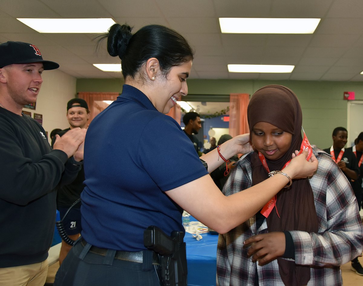 BGCDorchester (@bgcdorchester) on Twitter photo We would like to thank the Boston Police Department's <a href="/BCEengagement/">BPD Bureau of Community Engagement</a> for their ongoing support of the Challenger Sports program! 💙 We would like to thank the Boston Police Department's <a href="/BCEengagement/">BPD Bureau of Community Engagement</a> for their ongoing support of the Challenger Sports program! 💙