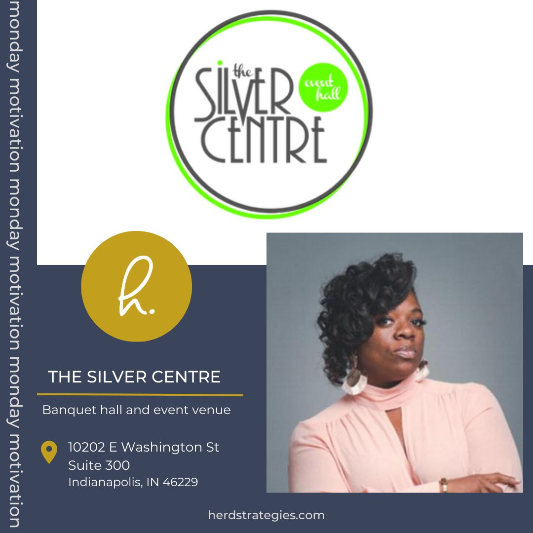 #HaveYouHerd: <a href="/thesilvercentre/">The Silver Centre</a> is a beautiful event hall in Indianapolis founded by President and Owner, Chesia Torrence. To learn more about The Silver Centre, click here: thesilvercentre.com
#BlackBusinessesROCK! #BlackBusinessMonth