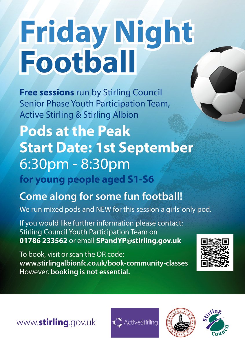 Stirling Senior Phase & Youth Participation tweet media