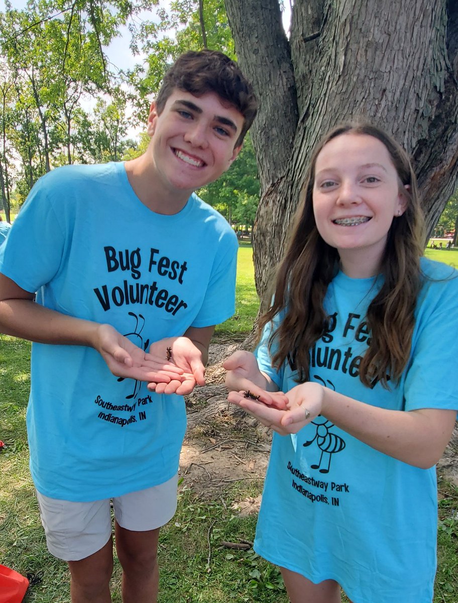 @NPHS students had a blast volunteering at Southeastway Park for Bugfest yesterday! Sharing the benefits of insects with the public!🐞🐛🦋🐝
 <a href="/IndyParksandRec/">Indy Parks🌲</a> <a href="/NPHS_Science/">NPHS Science Team</a> <a href="/VoelzJames/">New Palestine High School</a>