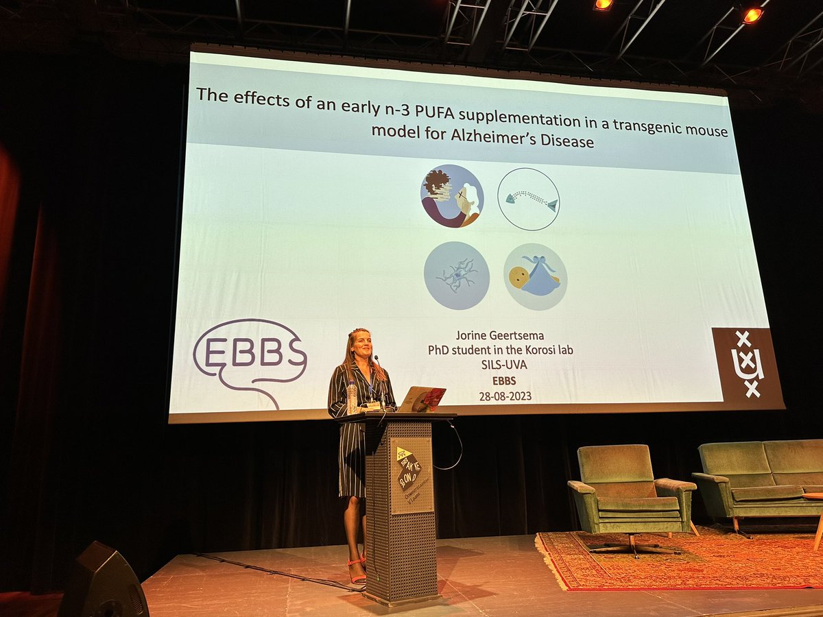 KorosiAniko's tweet photo. Great last parallel session of day 3 about   The impact of age-related neuroinflammation and stress on neuromodulators and glial processes with @ErikaBilaver @EggenBart @JorineGeertsema  and Cleide Dos Santos Souza https://t.co/MFEDBOnXgI
