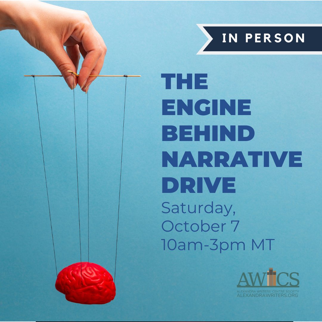 Finally, in October, I'm teaching a one-day workshop on writing antagonists: The Engine Behind Narrative Drive. Antagonists are key, man!