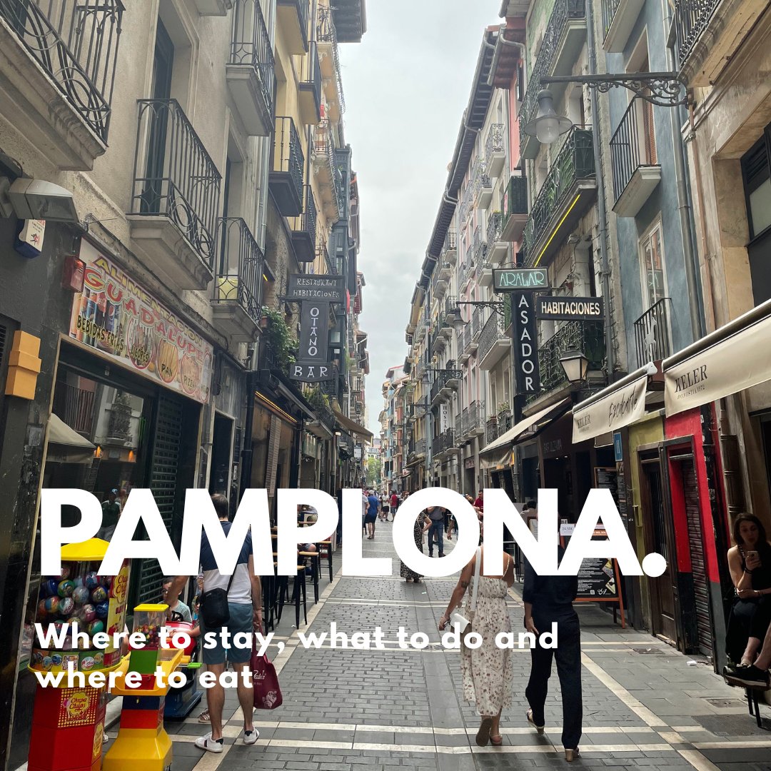 Pamplona, Spain 🇪🇸 - where to stay, what to do and where to eat! 

#caminodesantiago #caminofrances #pamplona 

Cities of the Camino Part 1: Pamplona  open.substack.com/pub/everydayjo…
