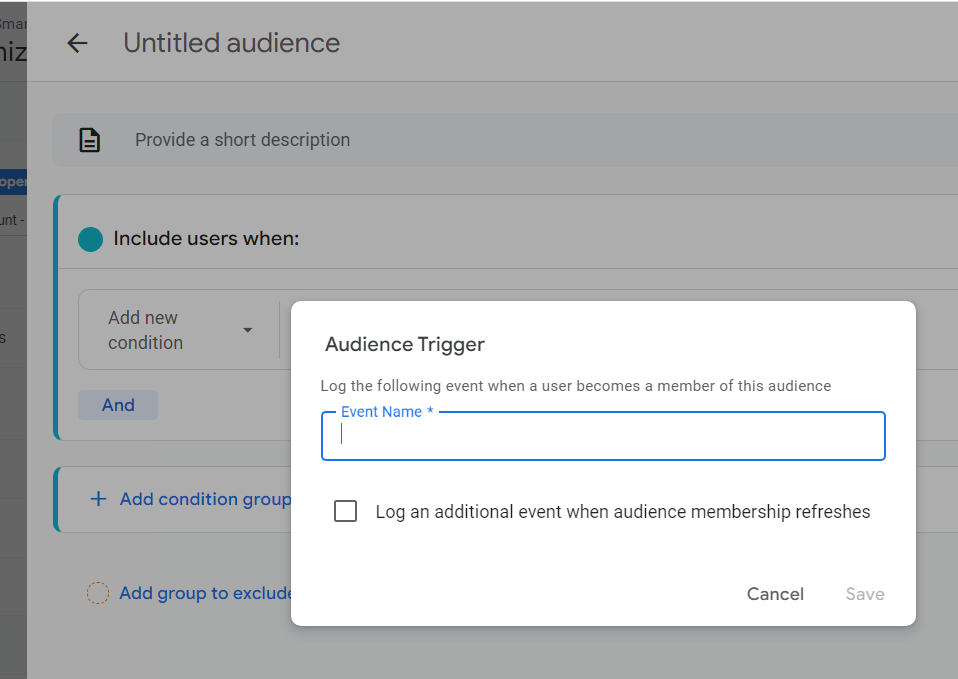 The use of audience triggers in #GA4 can greatly increase the volume of unassigned traffic.

Audience triggers are designed to automatically send events when a user matches the criteria of a specific audience.

For example, if a user visits a website and matches the conditions of