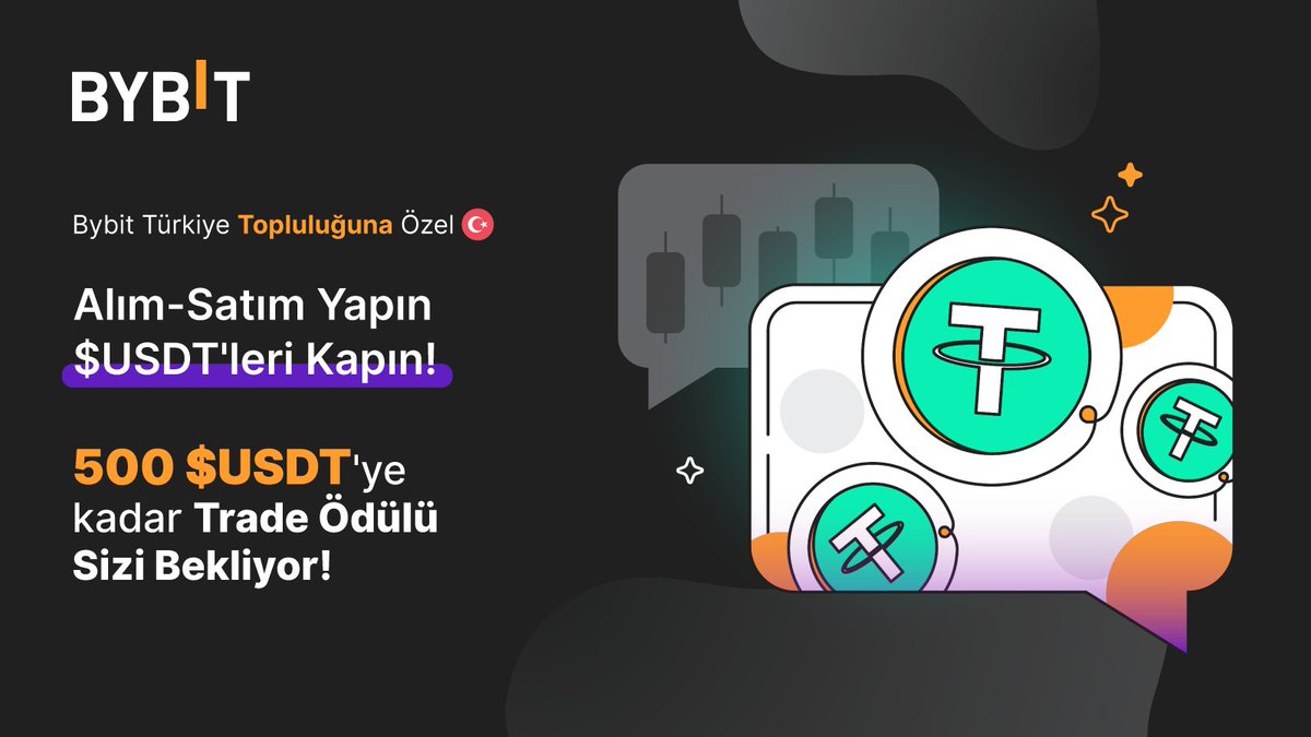 BybitTurkiye's tweet photo. 💬 Bybit Türkiye Topluluğuna Özel YENİ Alım-Satım Etkinliği!  

📊 Bybit Spot ve Vadeli İşlem Piyasaları'nda alım-satım yapın 
🤑 500 $USDT'ye kadar kazanma şansı yakalayın!

 ✅ Bybit Türkiye Topluluğu'na şimdi katılın: ​https://t.co/oWroKWuQ1S

Detaylar👉https://t.co/0qtruLr8pl https://t.co/E8OvxcjjIp