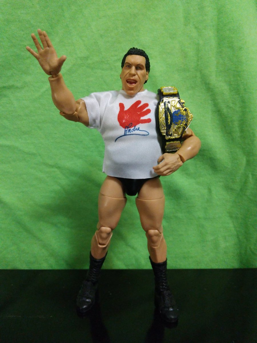 Arnie's archives: #ToyHunt gets big, real big. Mattel WWE ultimate edition #AndreTheGiant ' The eighth wonder of the world'@WrestleFigNews @collectible_r @WFigRatings @FullyPoseable @3collectabros @figonomics @sirpaul64