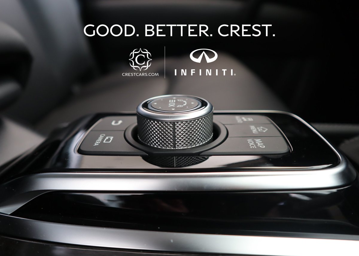 CrestINFINITI's tweet photo. Good cars? Better selection? Choose the best this Labor Day at Crest. Our doors are open, and so are the opportunities to drive home your perfect vehicle. Start the road to your new ride today. https://t.co/lwLpj8E8r0