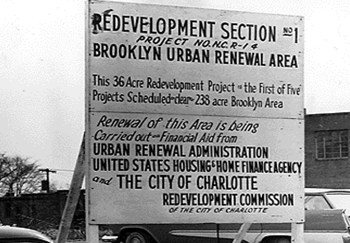 Do you know the story of Charlotte’s Brooklyn neighborhood and why it is no longer here?  Sign up for CBI’s Community Bus tour at loom.ly/Aq8ln04