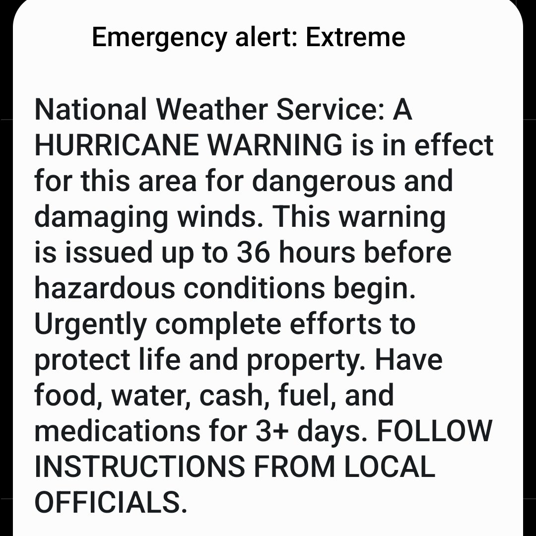 debee1015's tweet image. And so it begins #Idalia #emergenc