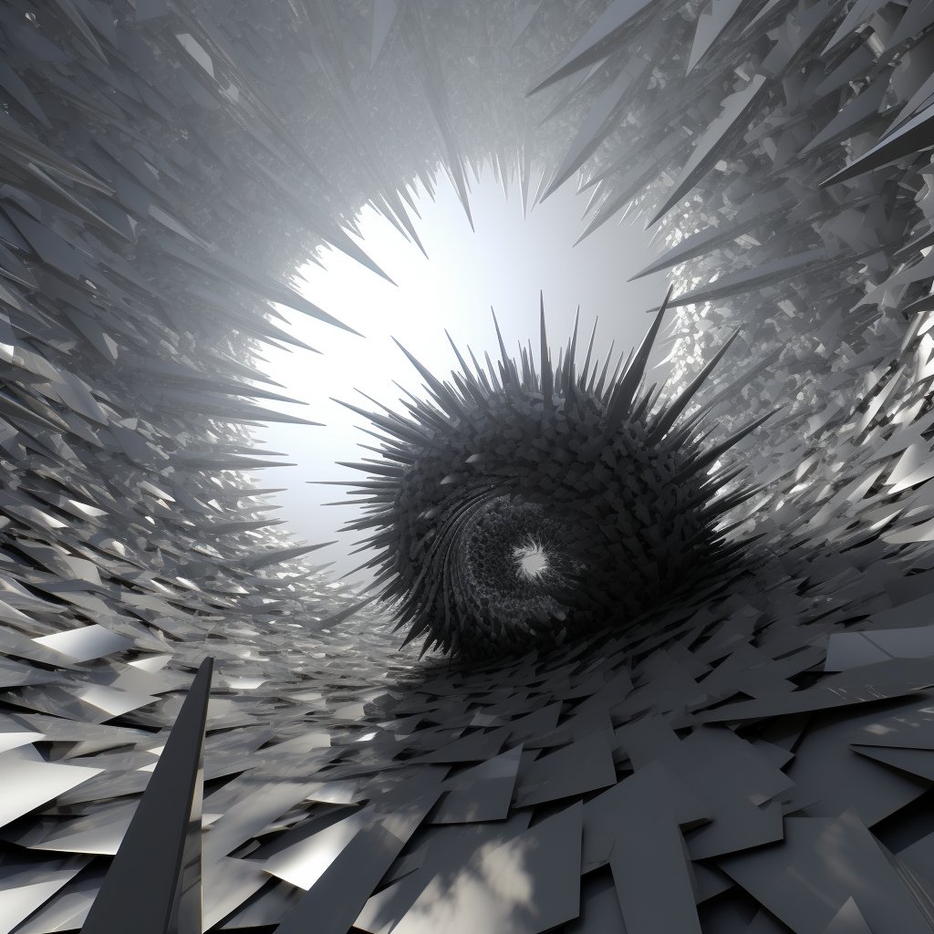 Neon_Noir_Art's tweet photo. Sweat trickled down my forehead as I stared at the monolithic gray spikes looming in the virtual landscape. This was no garden-variety intrusion countermeasure...

Read more https://t.co/6HFvKy37sI

#cyberpunk #decker #virtualreality #futurehacking #promptroulette #aiart https://t.co/tnAv4X07t2