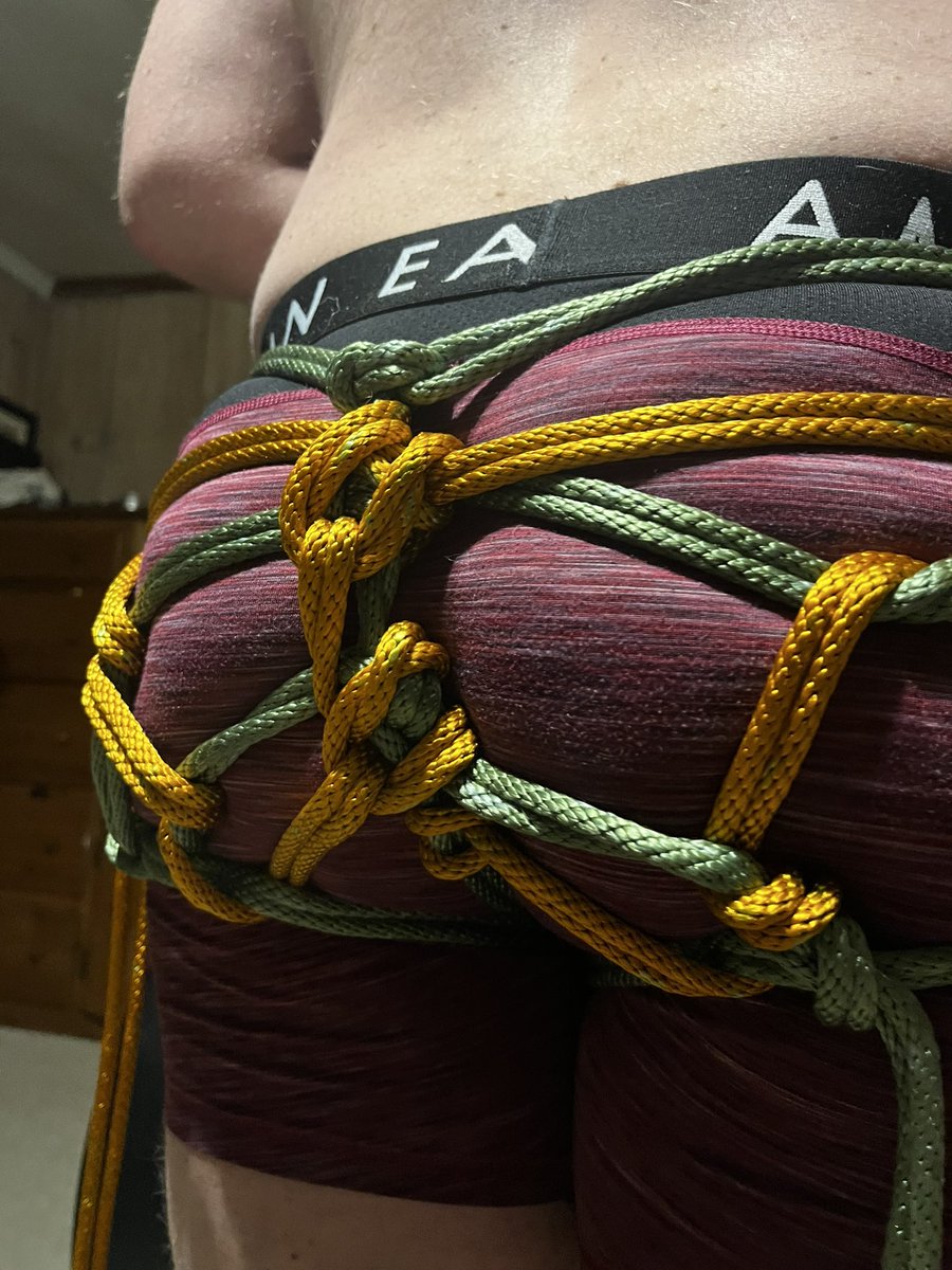DeathMetalDilf's tweet photo. #shibari https://t.co/OssjLBMp4p