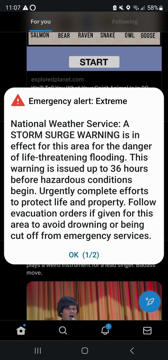 debee1015's tweet image. And so it begins #Idalia #emergenc