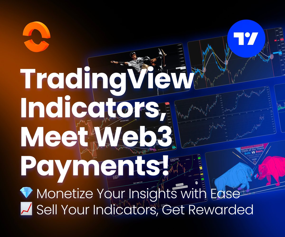 🚀 Introducing Helio for traders📈 Turn your TradingView indicators into💰 with Web3 payments! 💎🌐 Join @TopTierSignals and other elite traders who sell their custom indicators for crypto or include access within an NFT sale! Turning your expertise into income is now as…