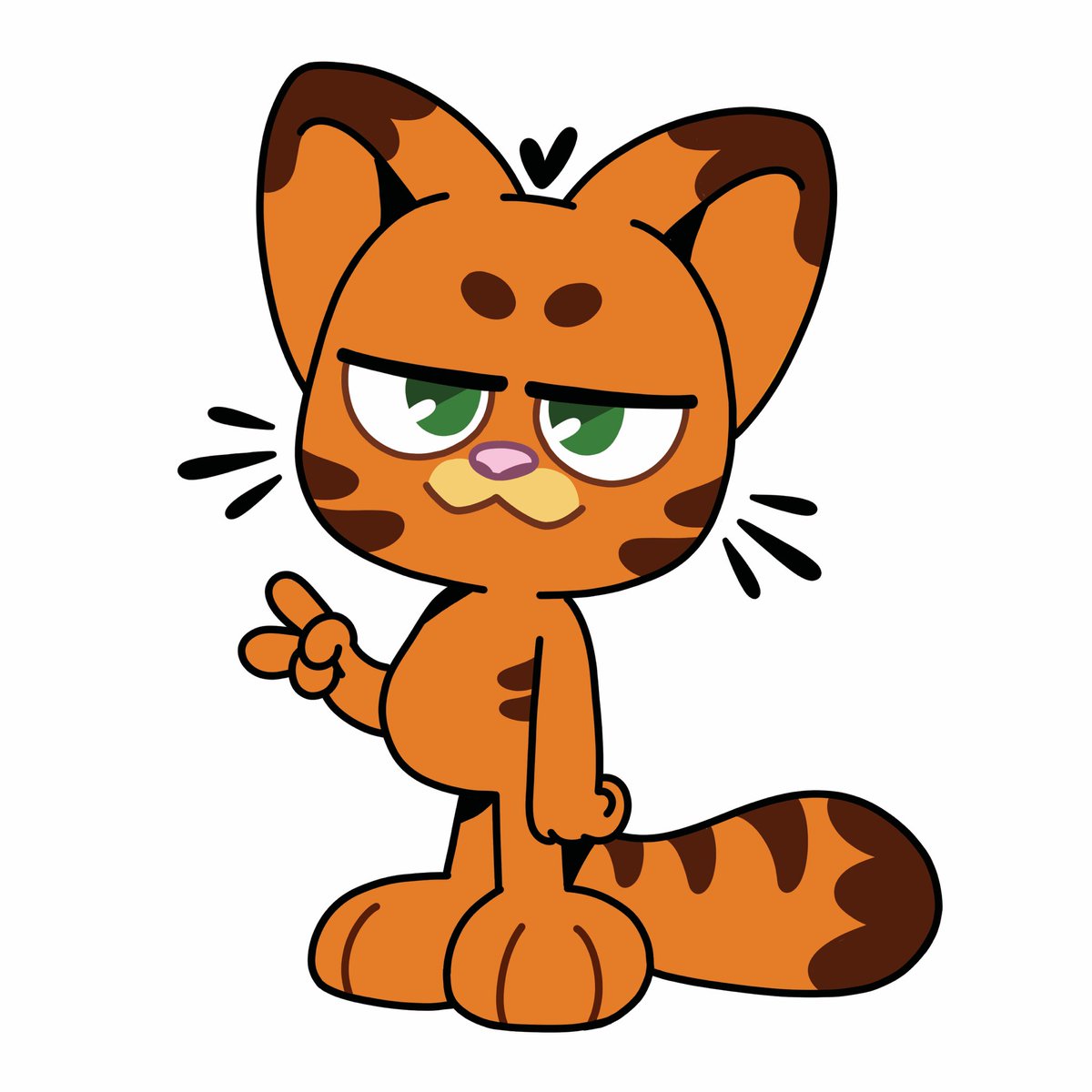 franklinboards's tweet image. Fui convidado pela @NickelodeonBR para fazer a minha própria versão do Garfield para o 🧡GARFIELD ARTIST SERIES🧡