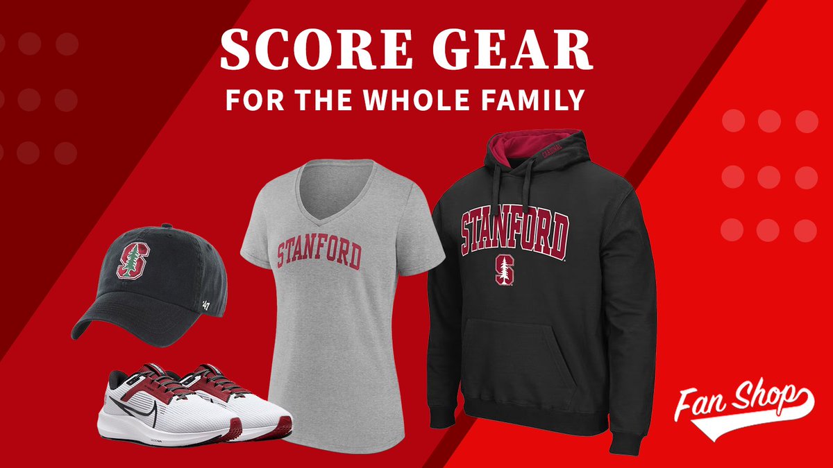 Score gear for the whole family this fall. Ending 8/29: 20% off sitewide with code 20OFF: stanfordalumnifanshop.com/?_s=bm-stanalu…